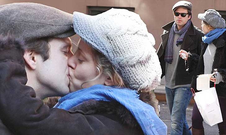 Margarita and Sebastian Stan Kissing